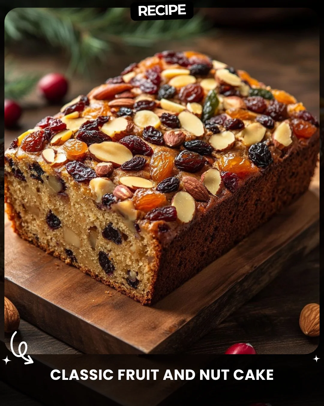 Classic Fruit and Nut Cake