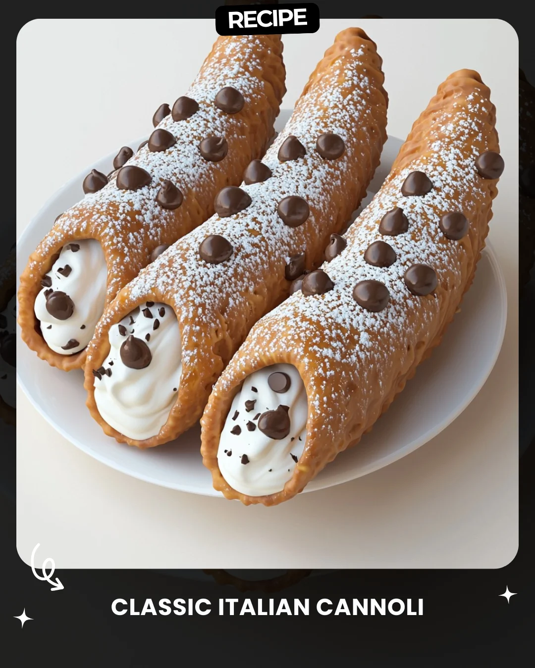 Classic Italian Cannoli
