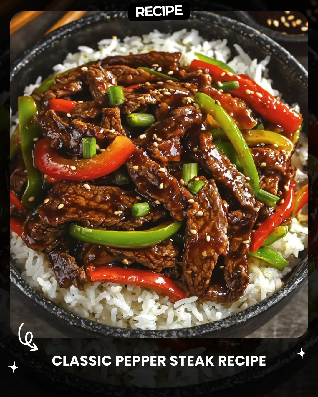 Classic Pepper Steak Recipe