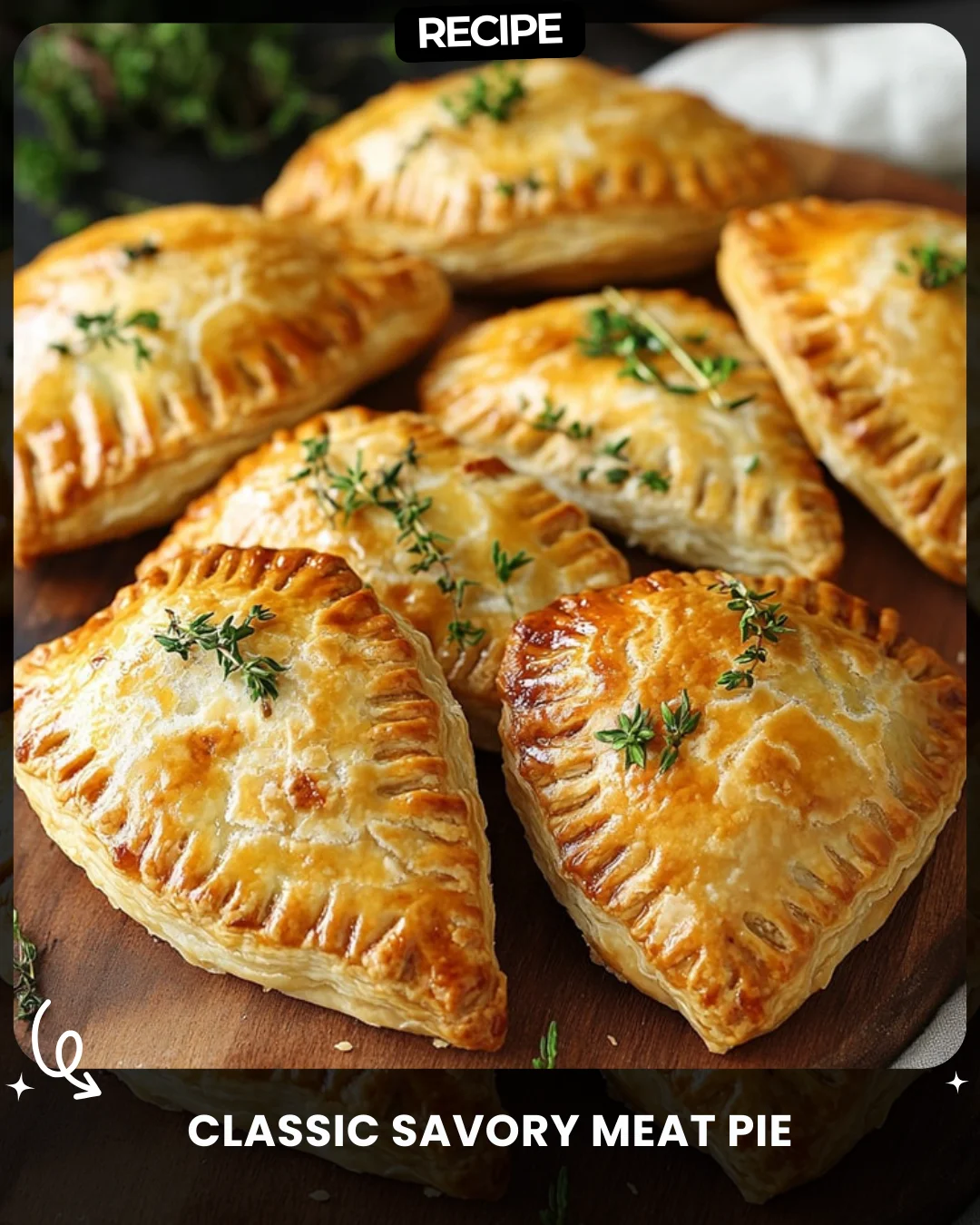 Classic Savory Meat Pie