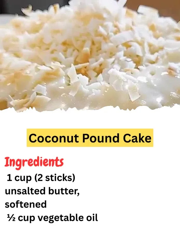 Coconut Pound Cake