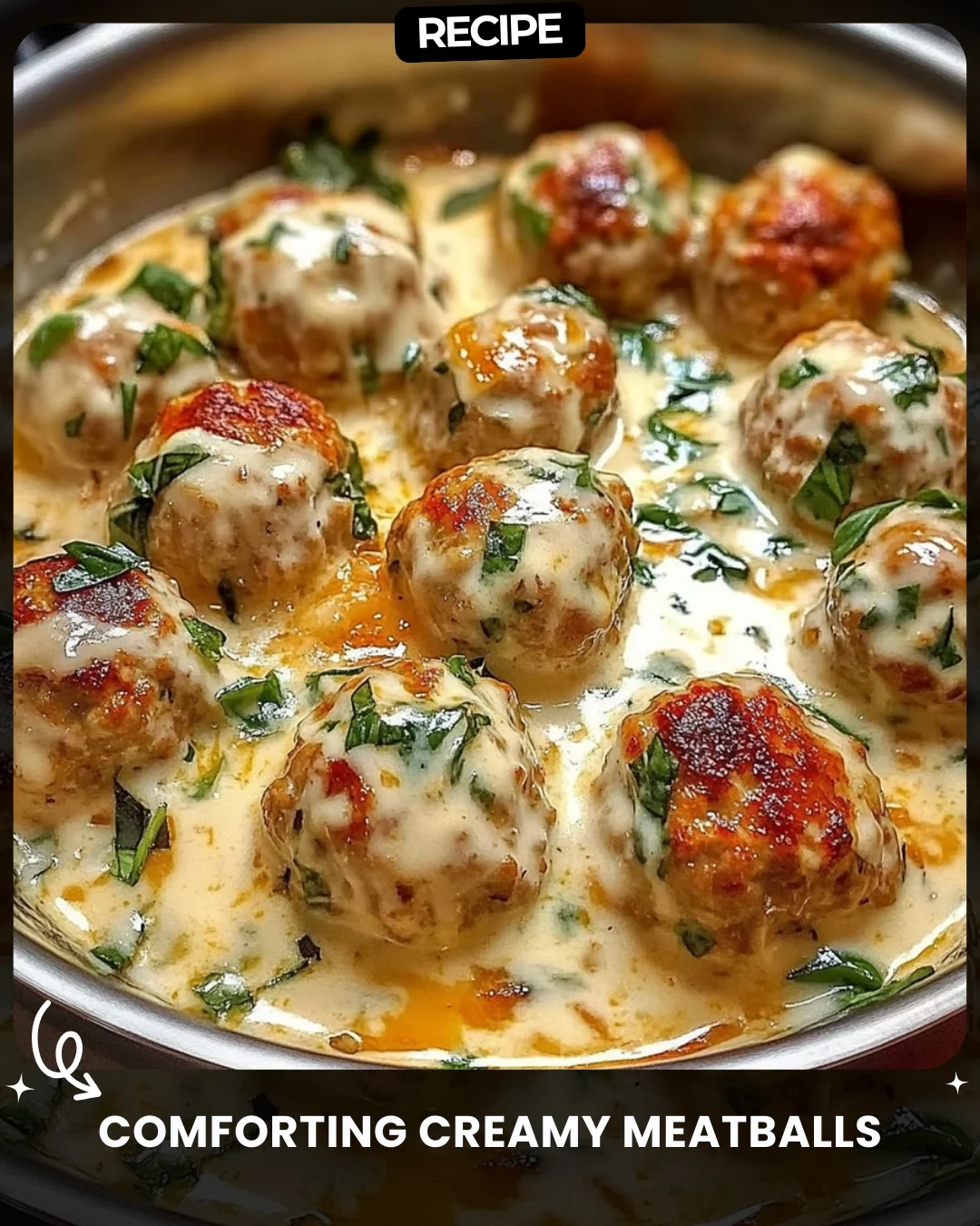 Comforting Creamy Meatballs