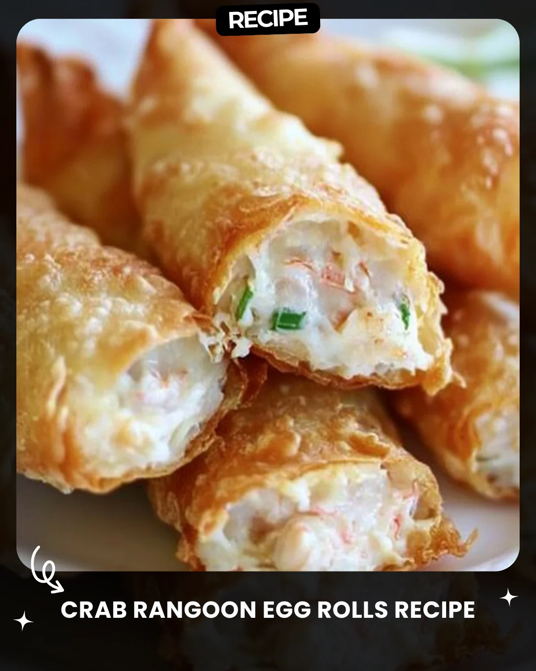 Crab Rangoon Egg Rolls Recipe