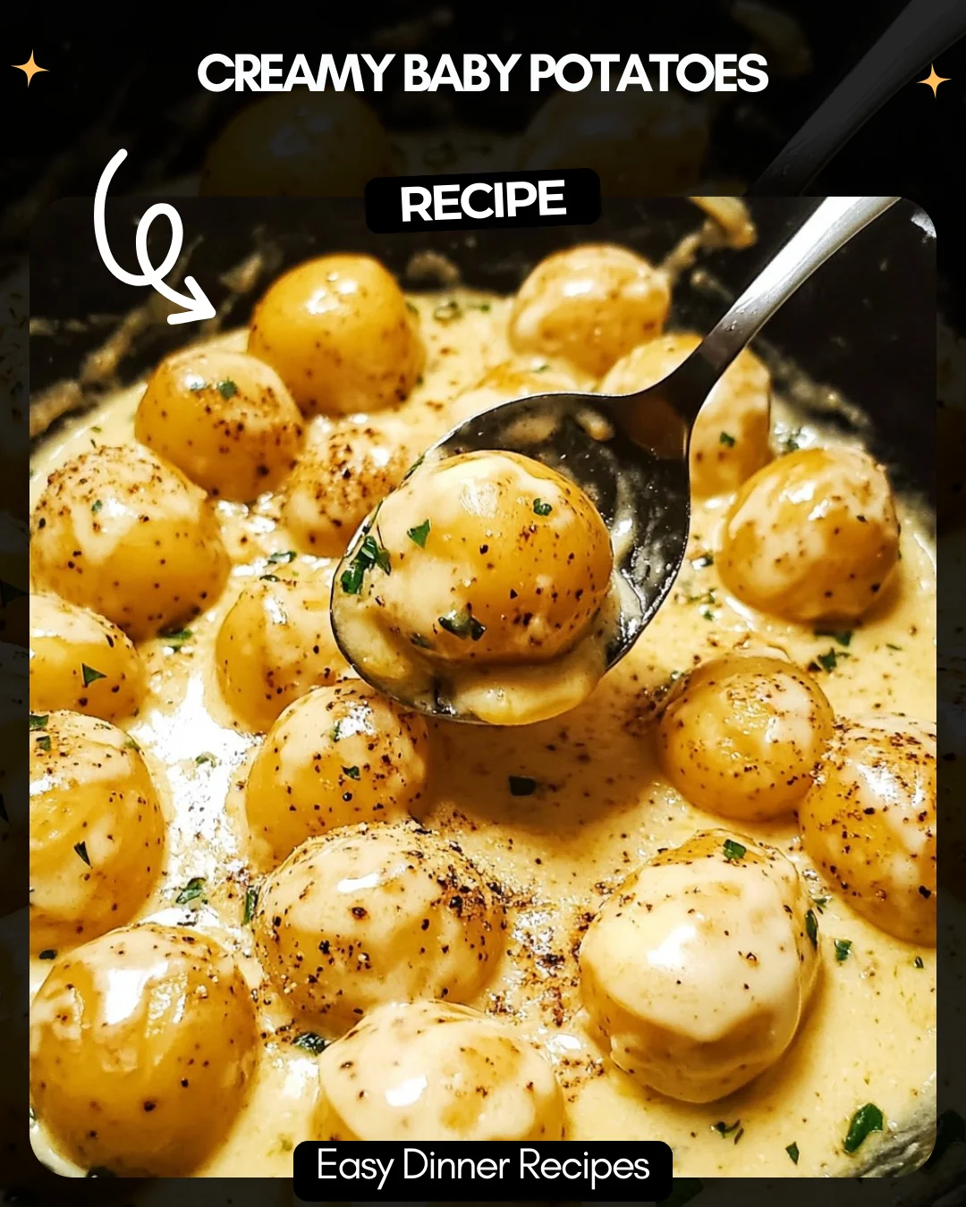 Creamy Baby Potatoes