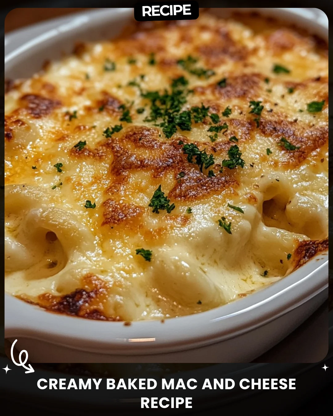 Creamy Baked Mac and Cheese Recipe