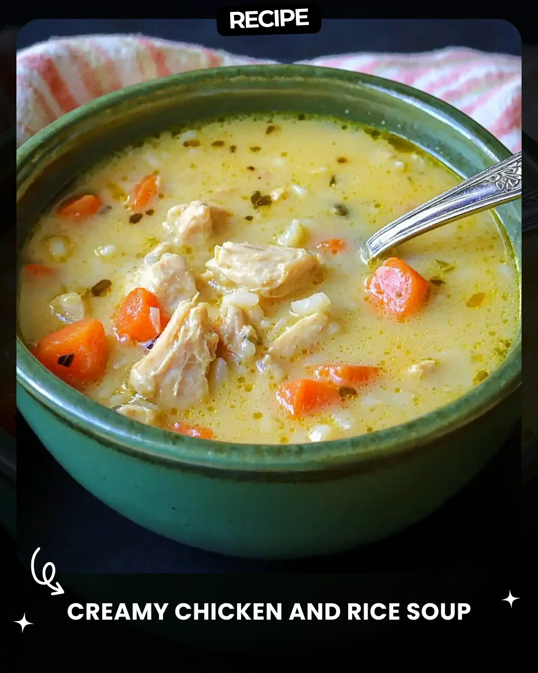 Creamy Chicken and Rice Soup