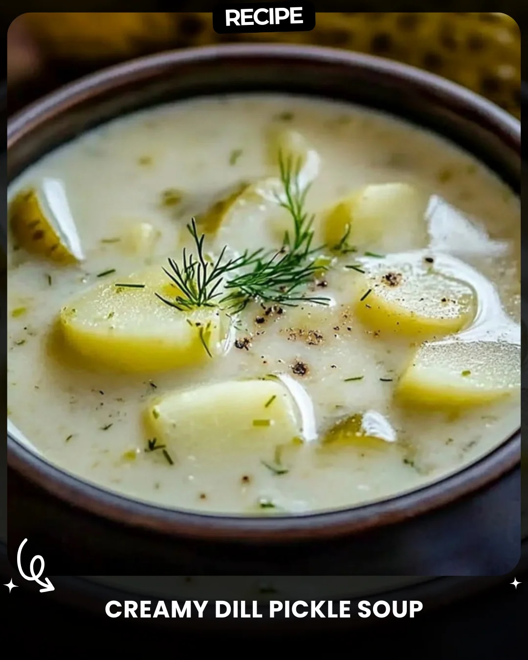 Creamy Dill Pickle Soup