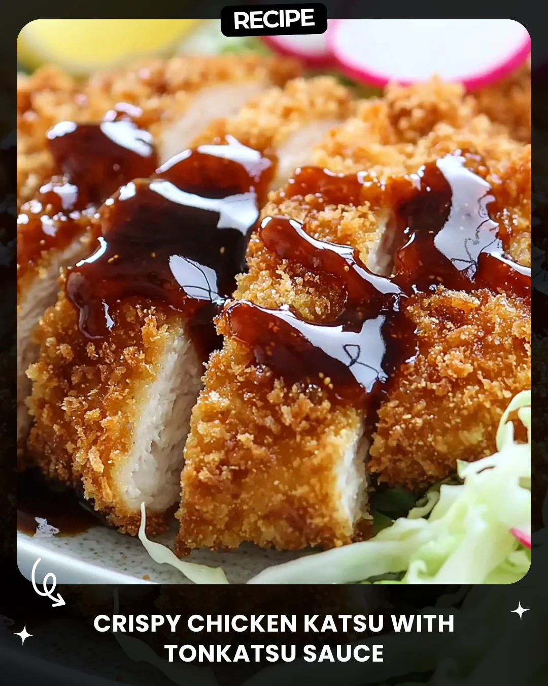 Crispy Chicken Katsu with Tonkatsu Sauce
