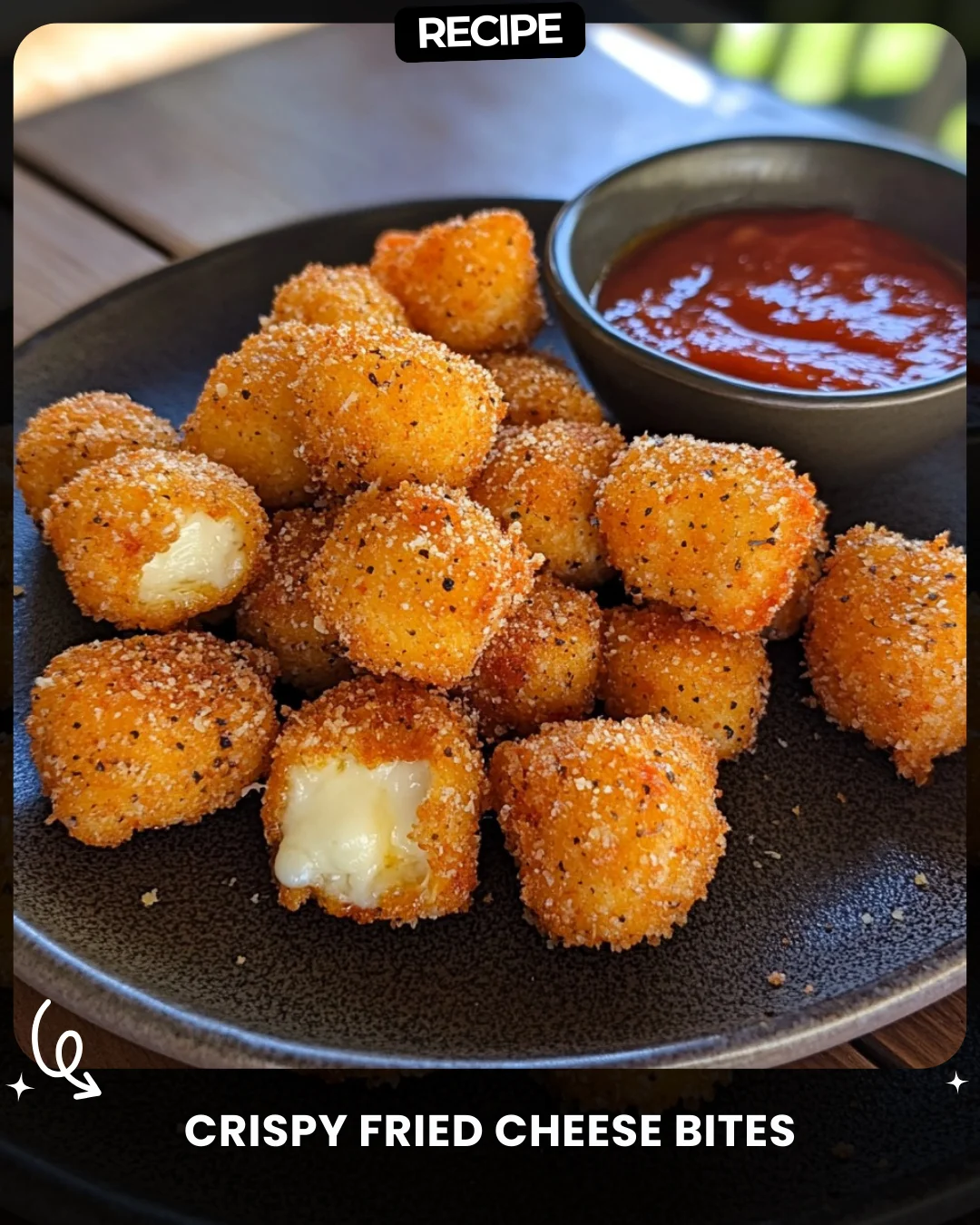 Crispy Fried Cheese Bites