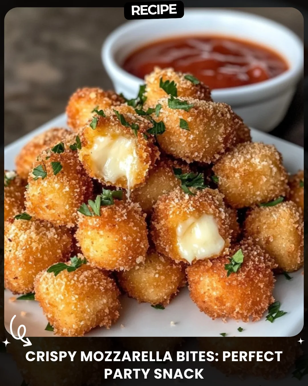 Crispy Mozzarella Bites: Perfect Party Snack