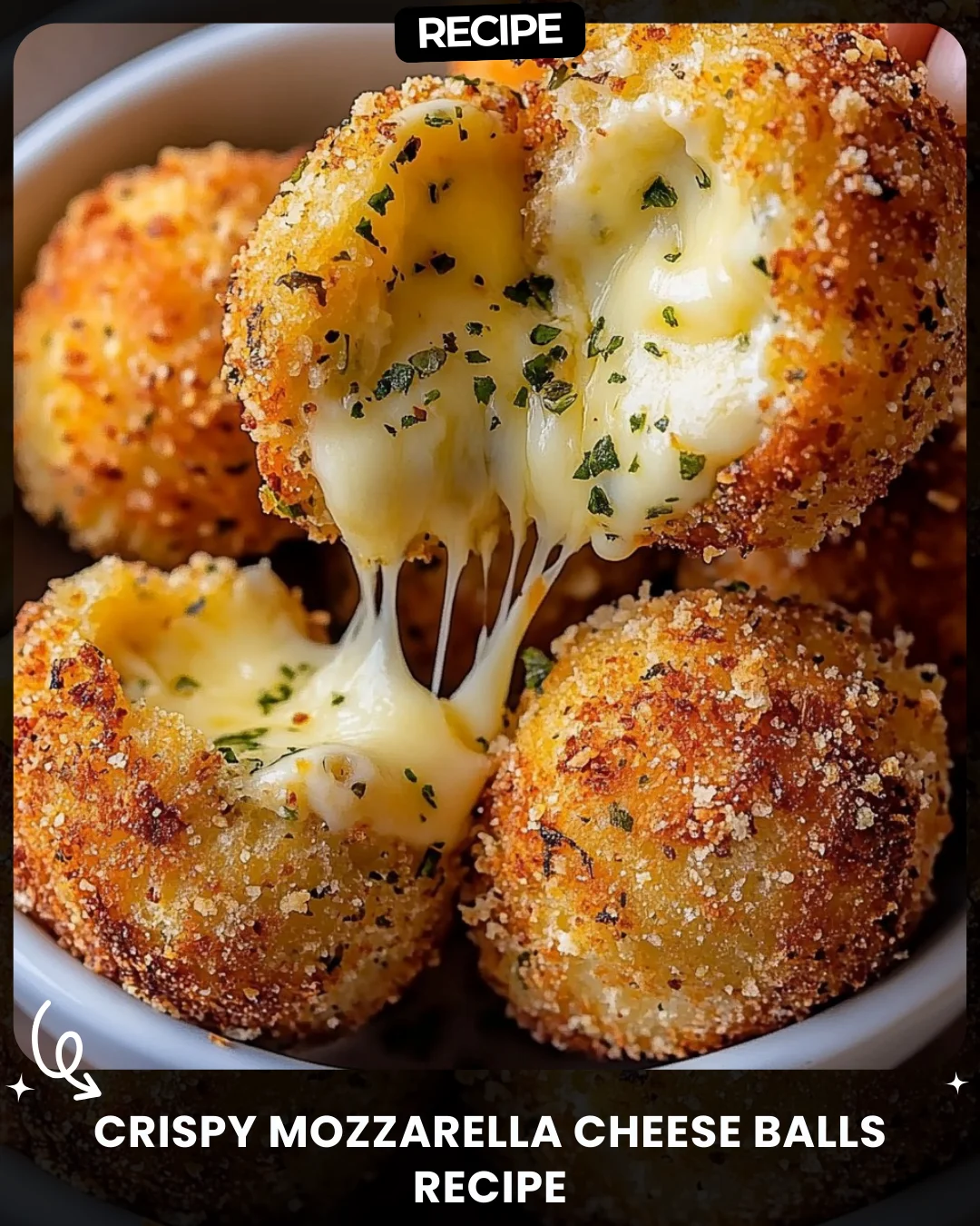 Crispy Mozzarella Cheese Balls Recipe