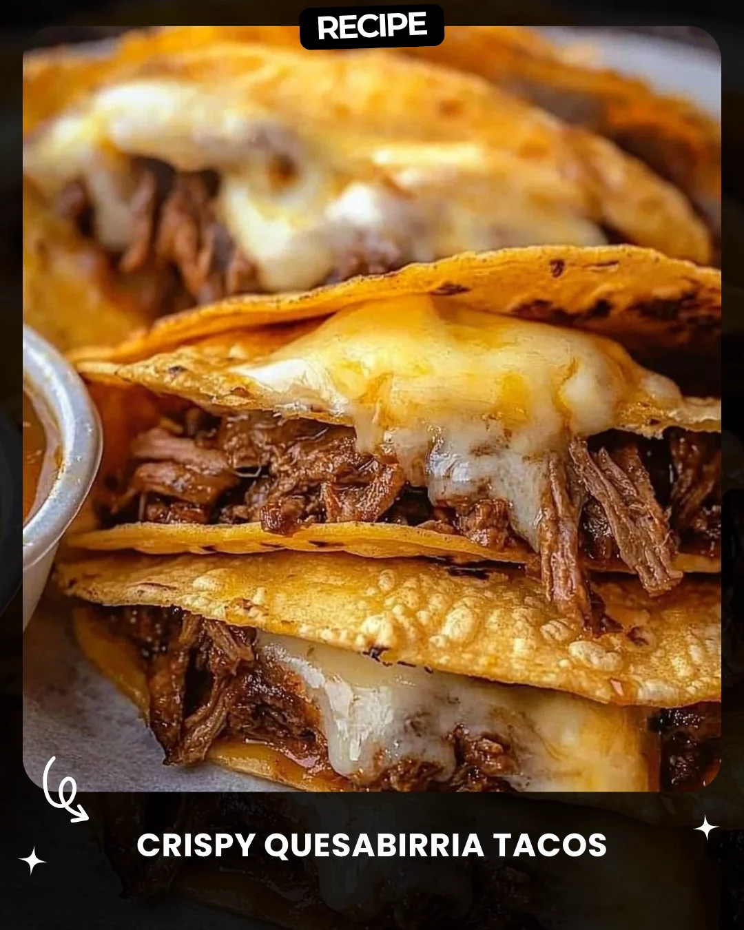 Crispy Quesabirria Tacos