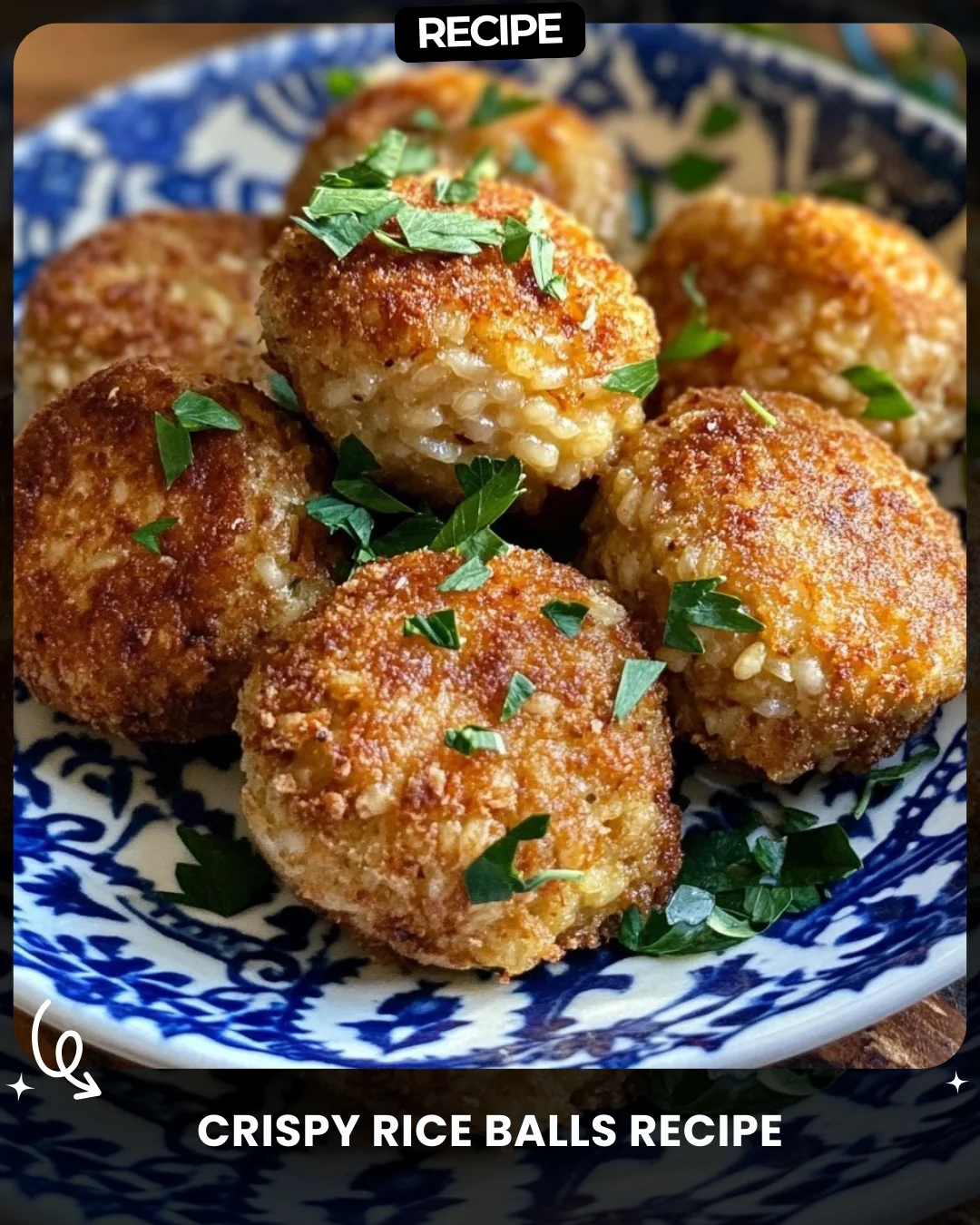 Crispy Rice Balls Recipe