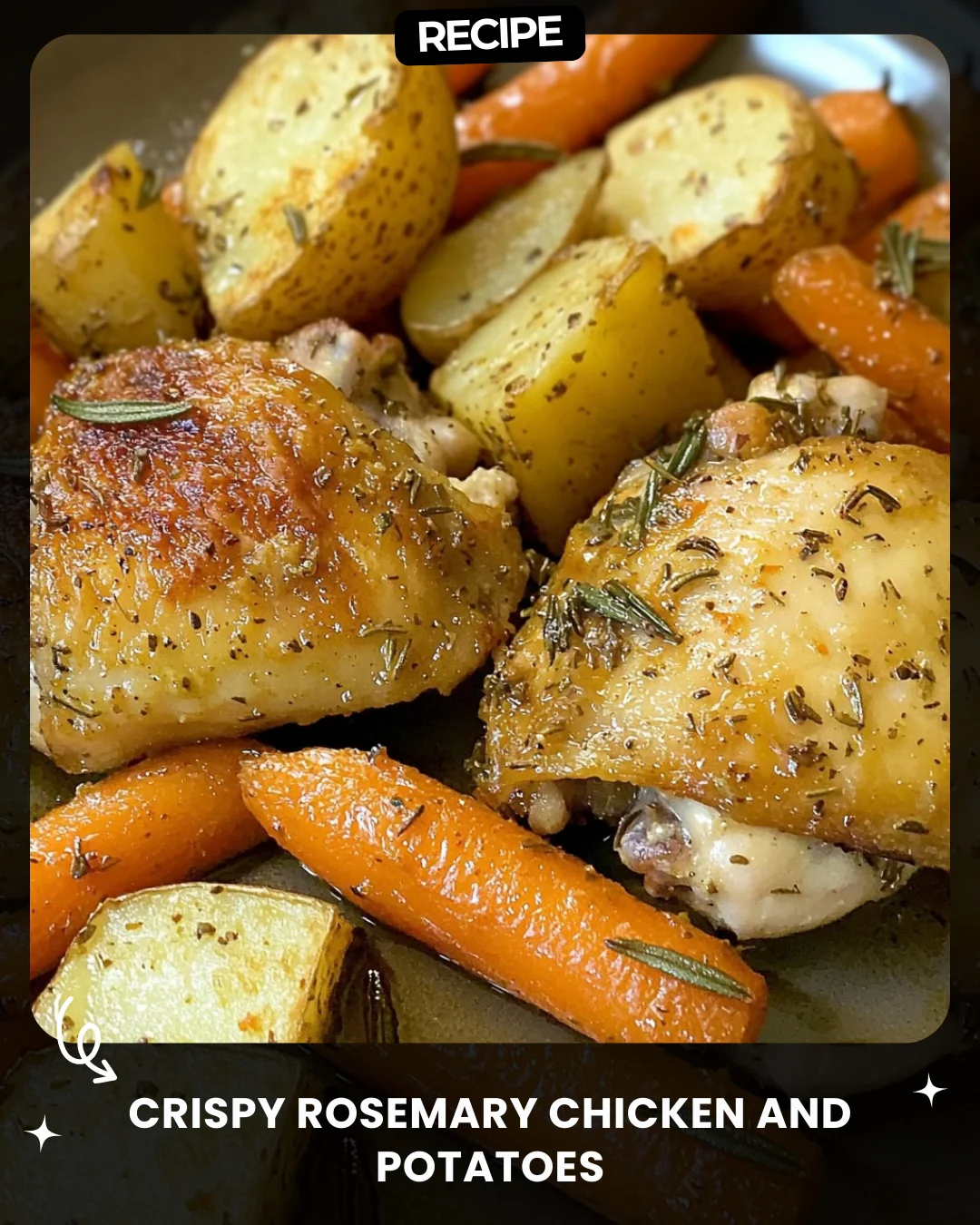 Crispy Rosemary Chicken and Potatoes