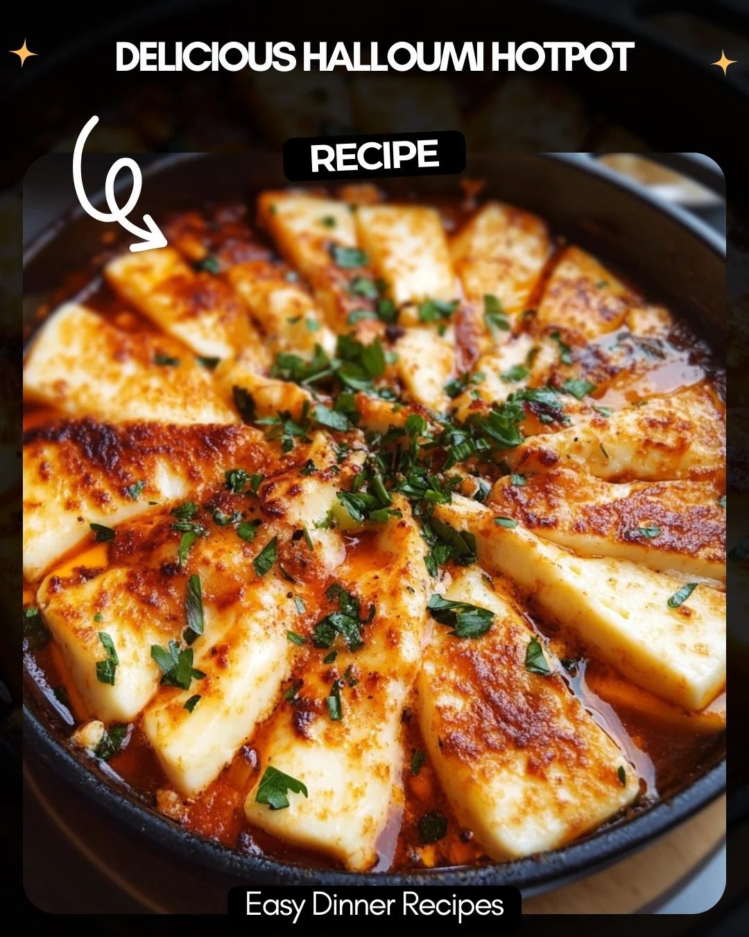 Delicious Halloumi Hotpot