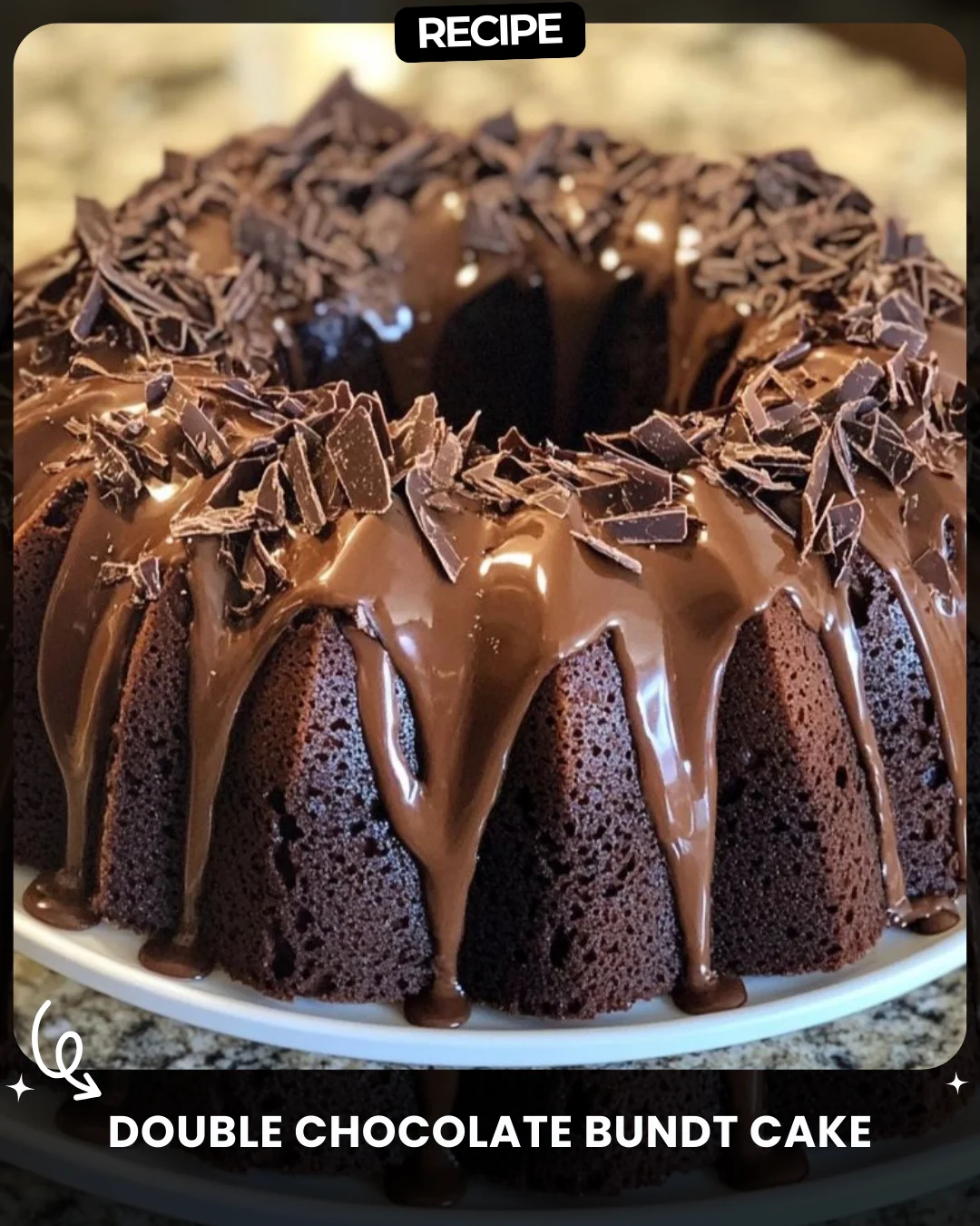 Double Chocolate Bundt Cake