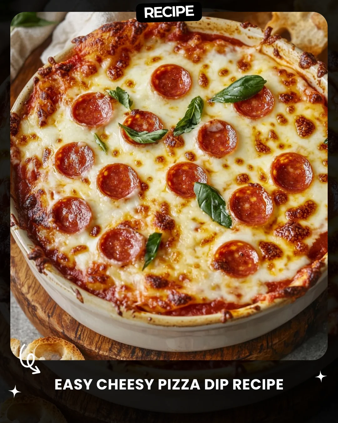 Easy Cheesy Pizza Dip Recipe