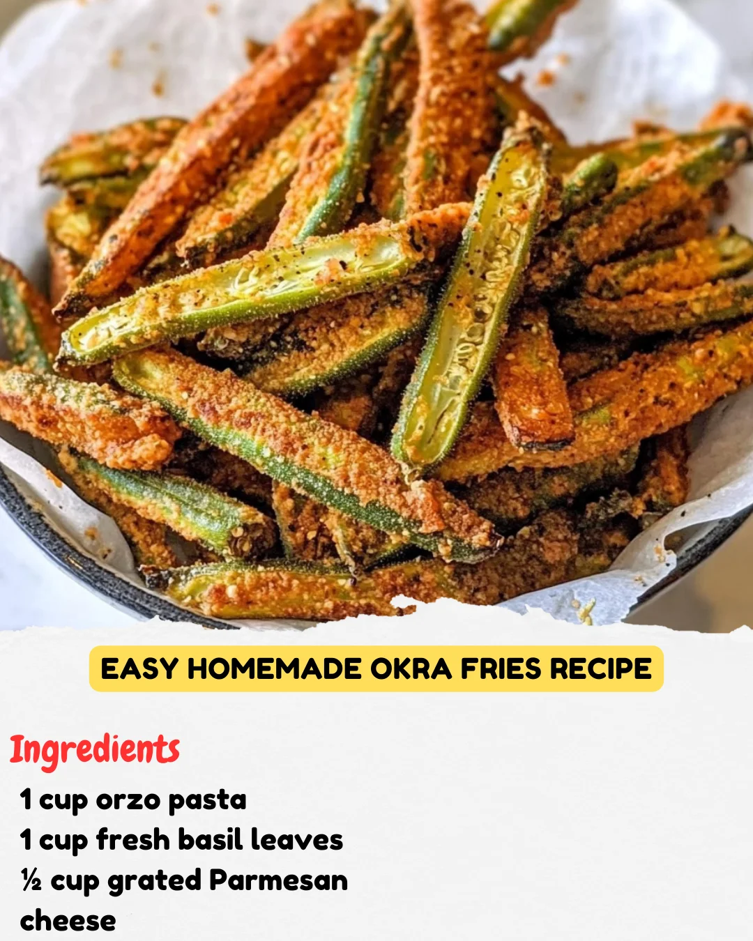 Easy Homemade Okra Fries Recipe