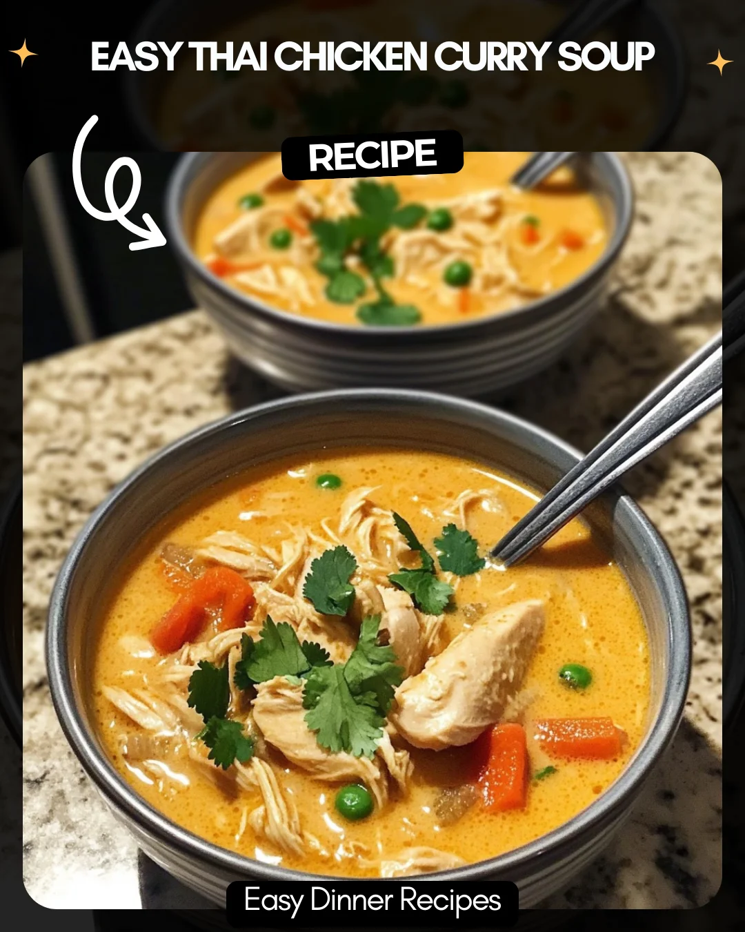 Easy Thai Chicken Curry Soup