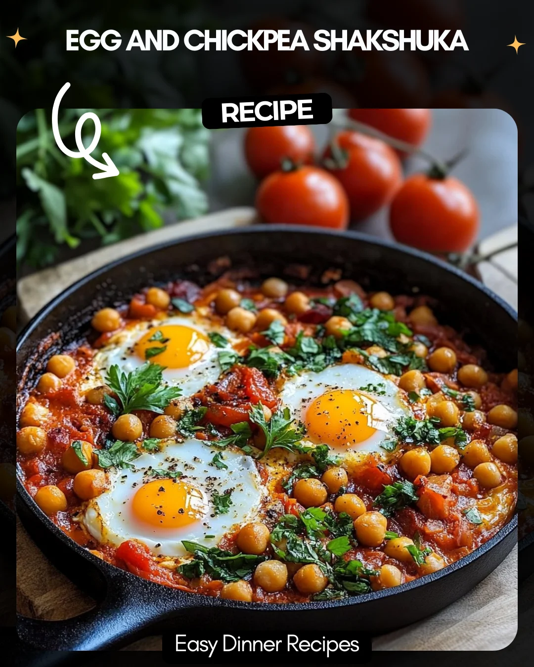Egg and Chickpea Shakshuka