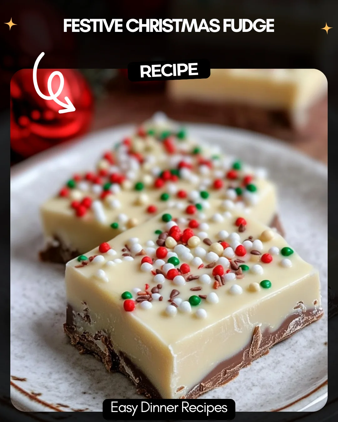 Festive Christmas Fudge