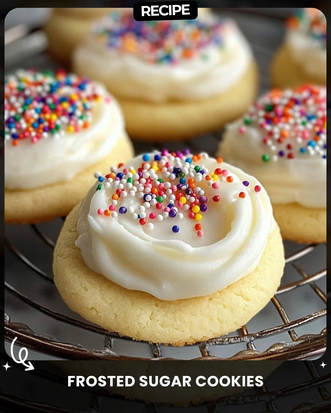 Frosted Sugar Cookies