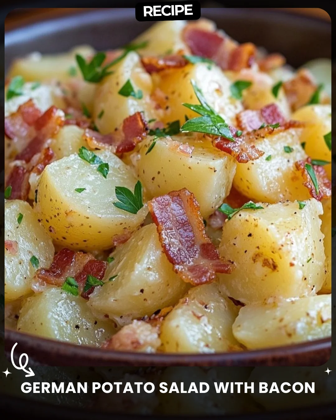 German Potato Salad with Bacon
