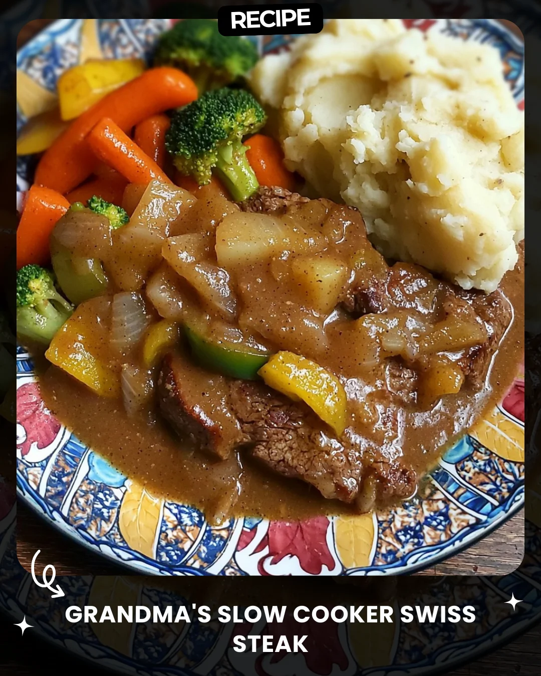 Grandma’s Slow Cooker Swiss Steak