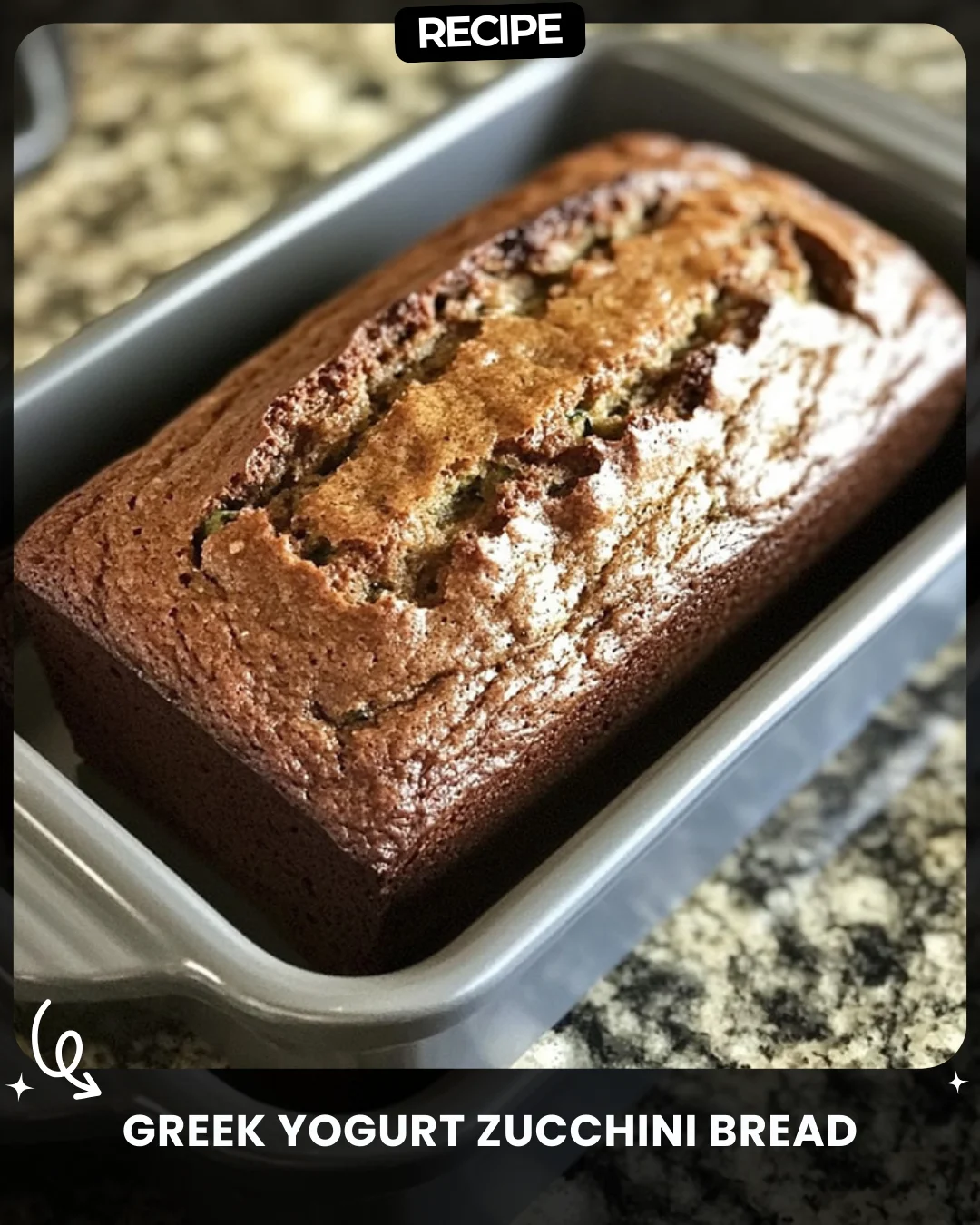 Greek Yogurt Zucchini Bread