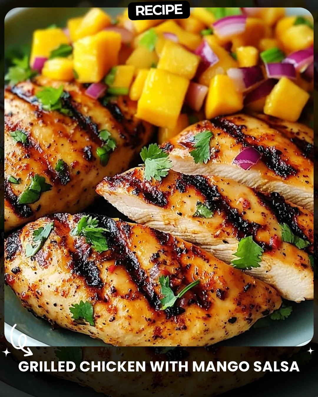 Grilled Chicken with Mango Salsa