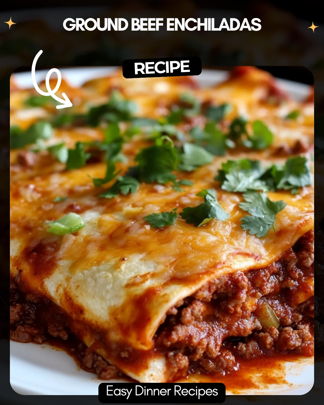 Ground Beef Enchiladas