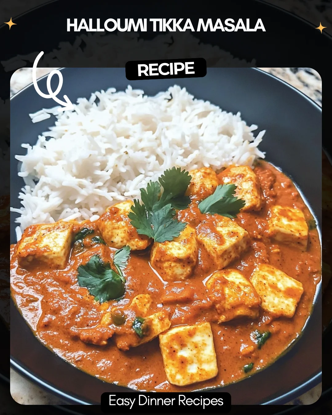 Halloumi Tikka Masala