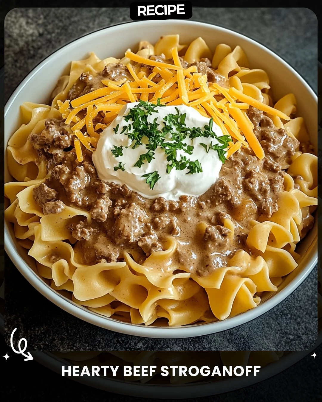Hearty Beef Stroganoff