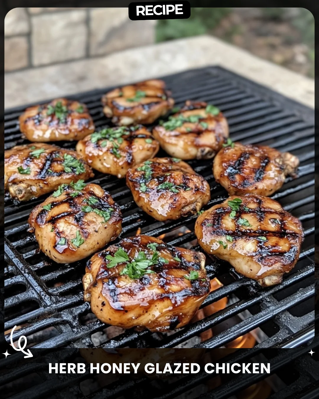 Herb Honey Glazed Chicken