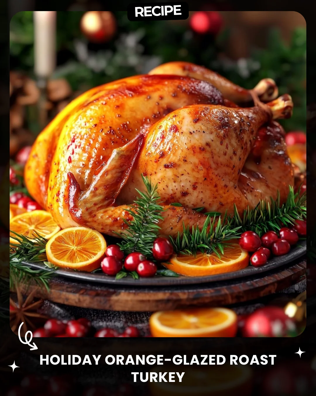 Holiday Orange-Glazed Roast Turkey