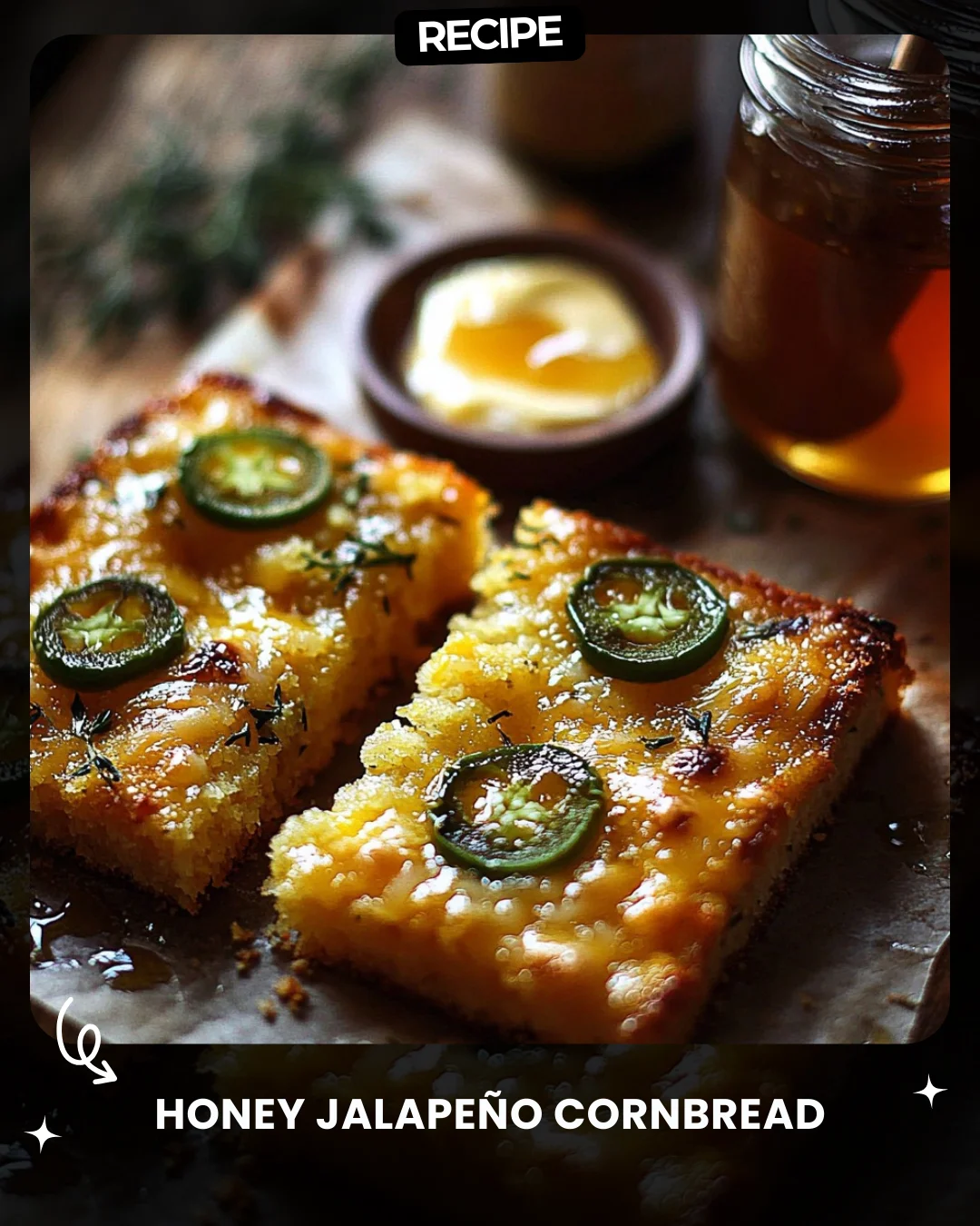Honey Jalapeño Cornbread