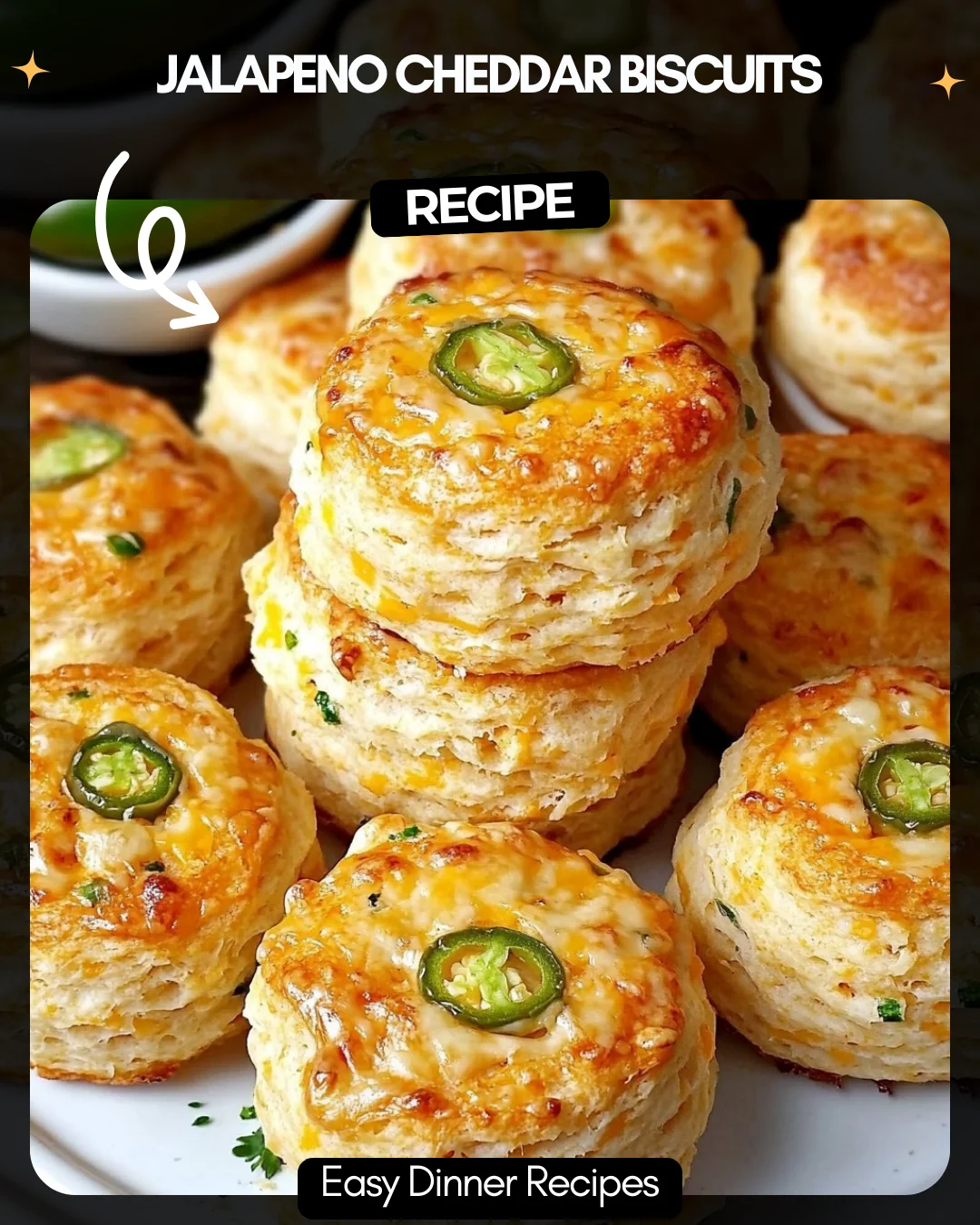 Jalapeno Cheddar Biscuits
