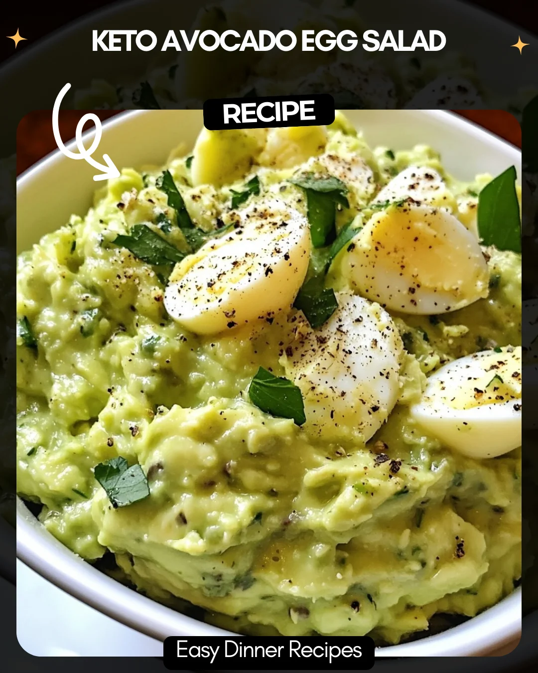 Keto Avocado Egg Salad