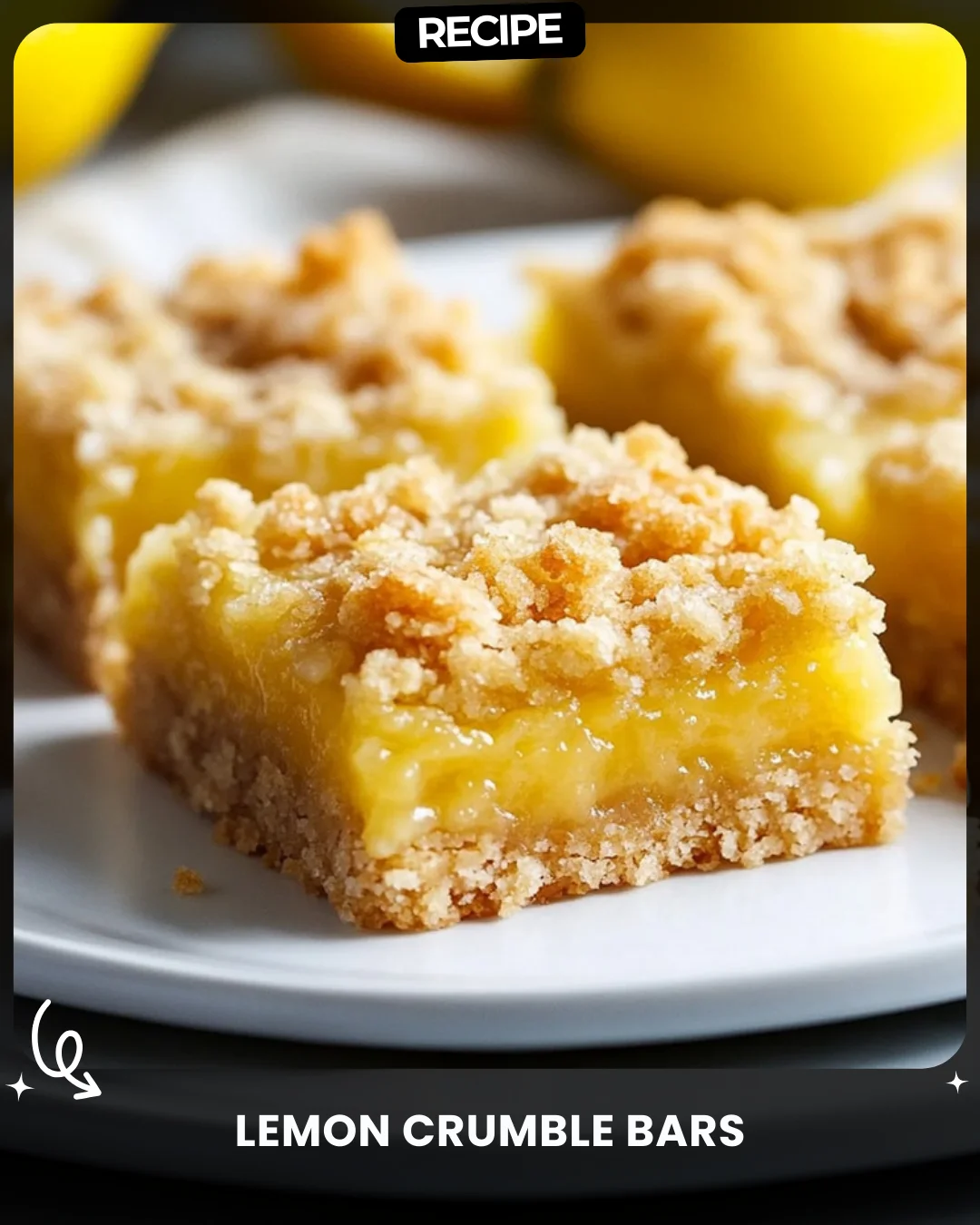Lemon Crumble Bars