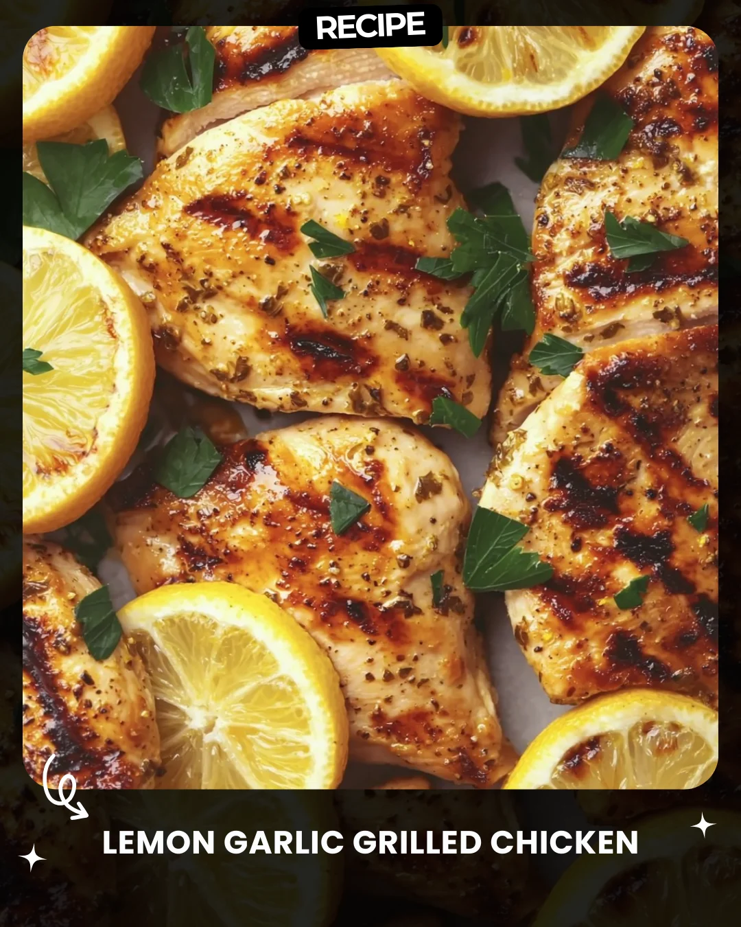 Lemon Garlic Grilled Chicken