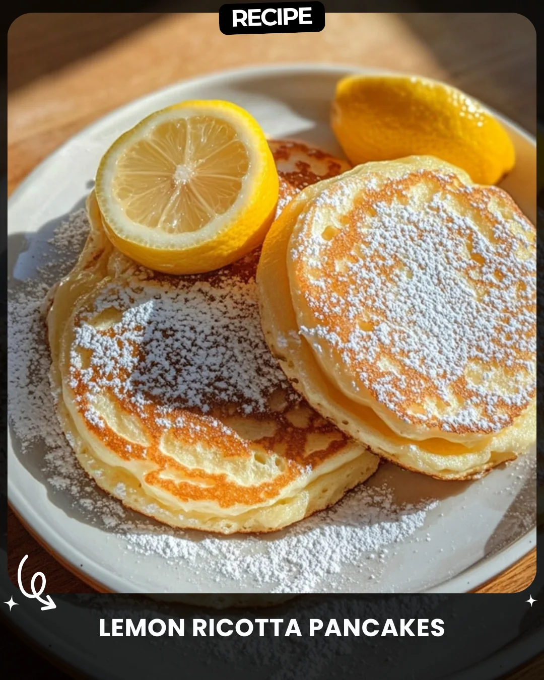 Lemon Ricotta Pancakes