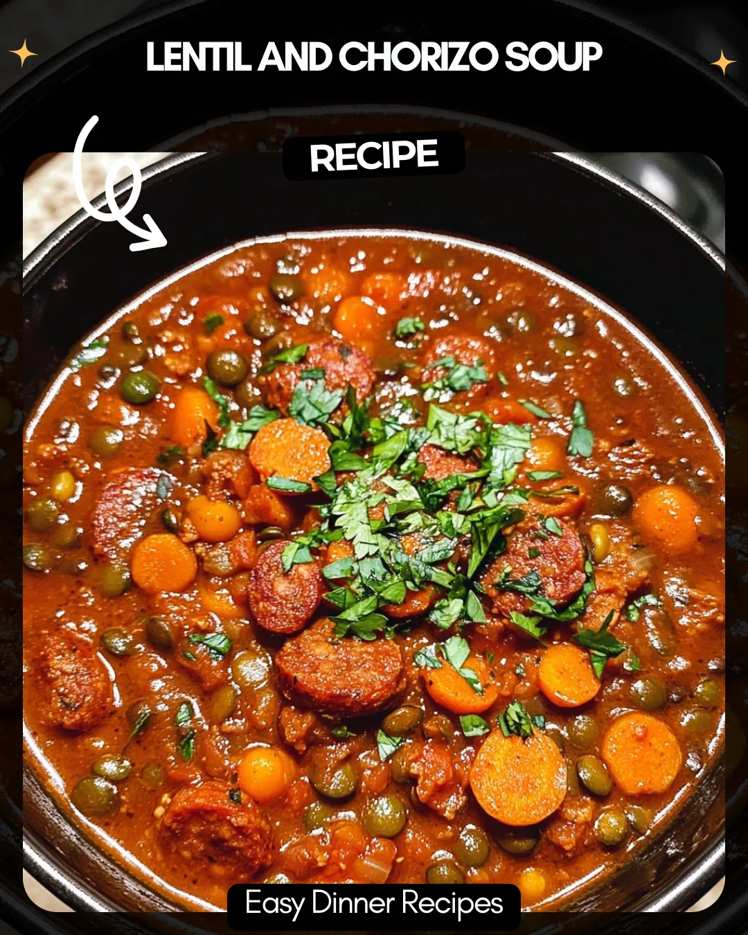 Lentil and Chorizo Soup