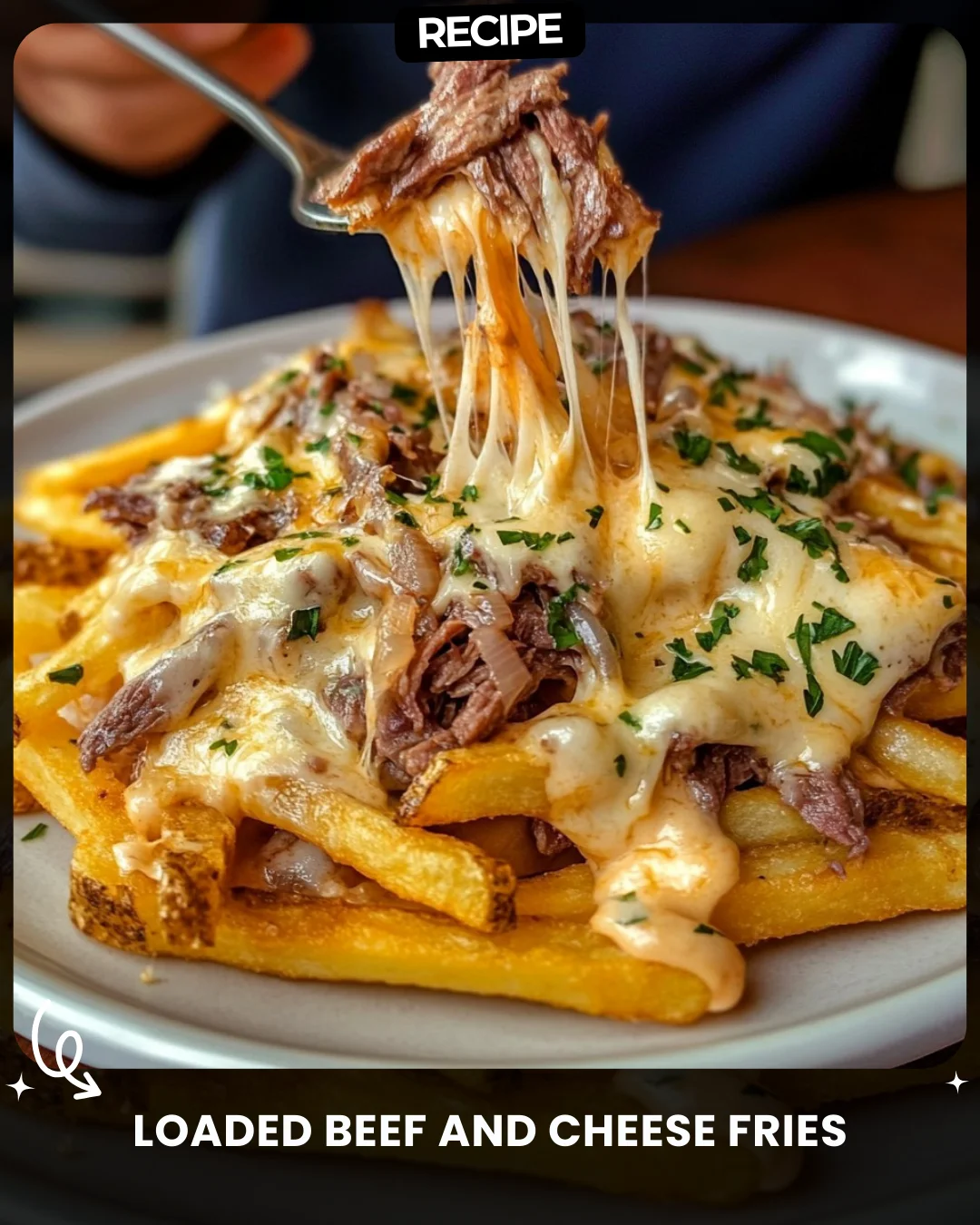 Loaded Beef and Cheese Fries