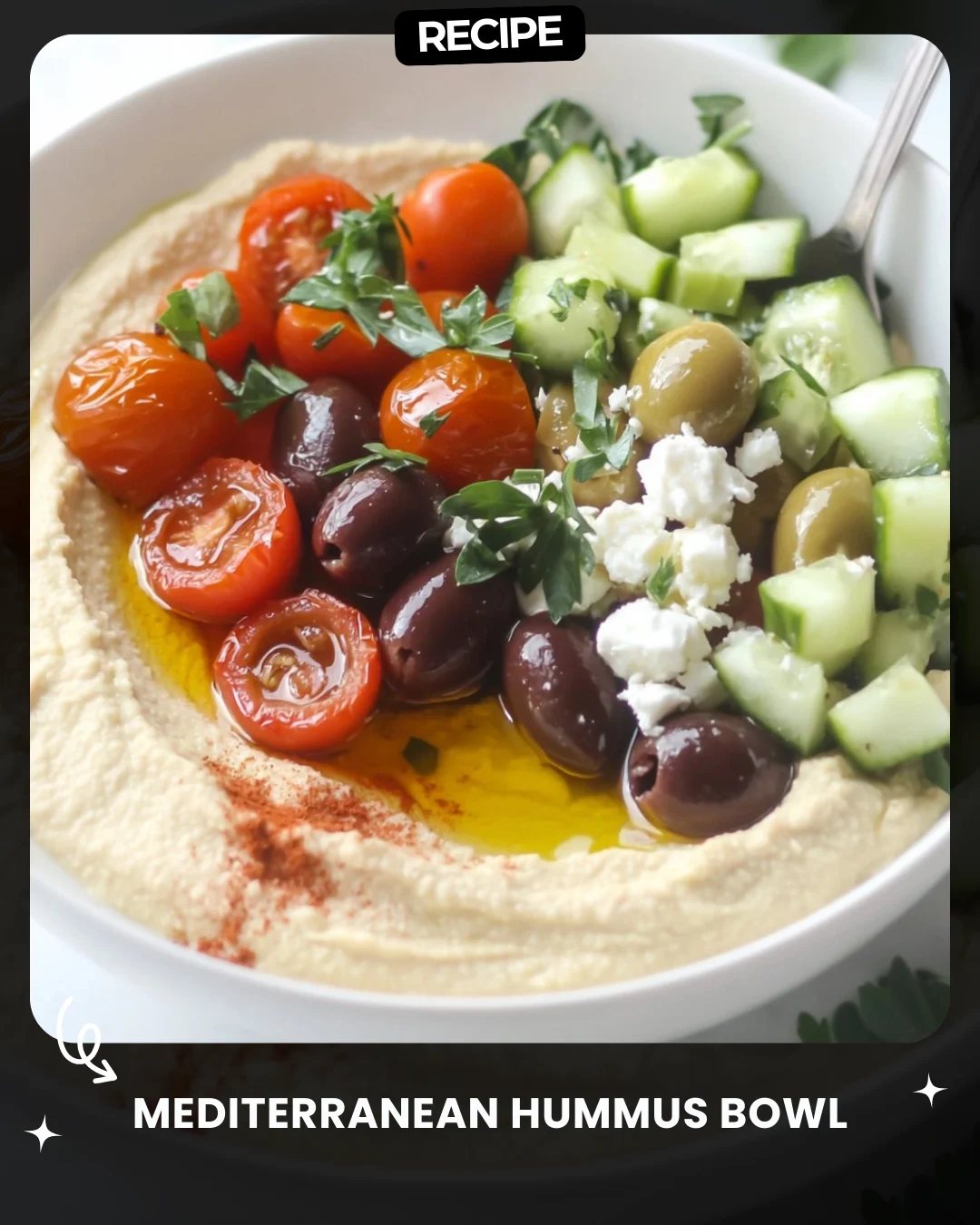 Mediterranean Hummus Bowl