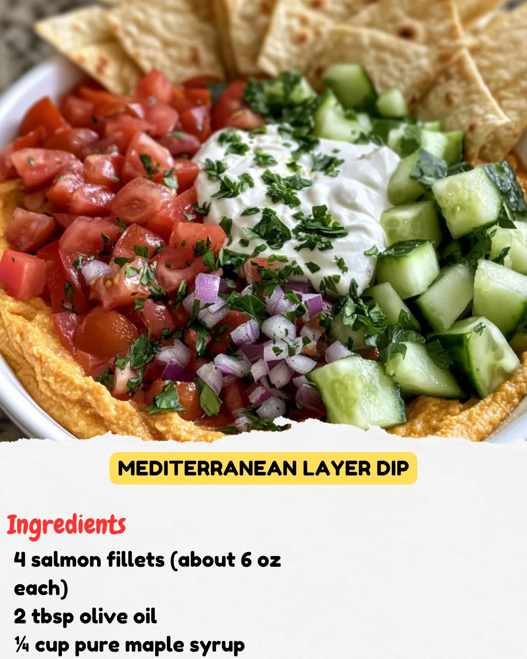 Mediterranean Layer Dip
