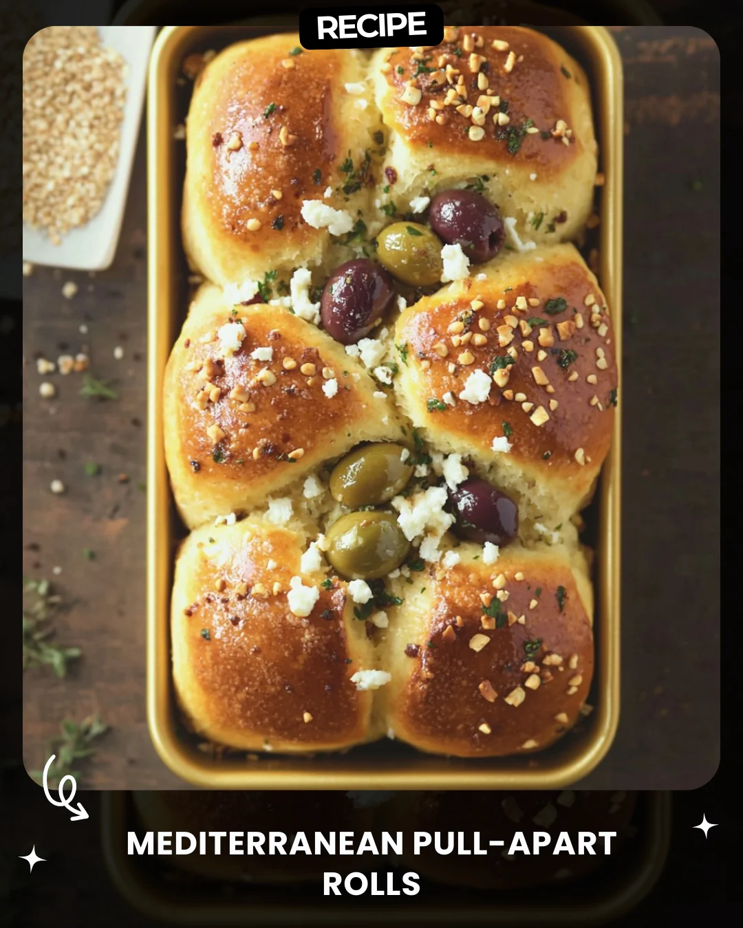 Mediterranean Pull-Apart Rolls