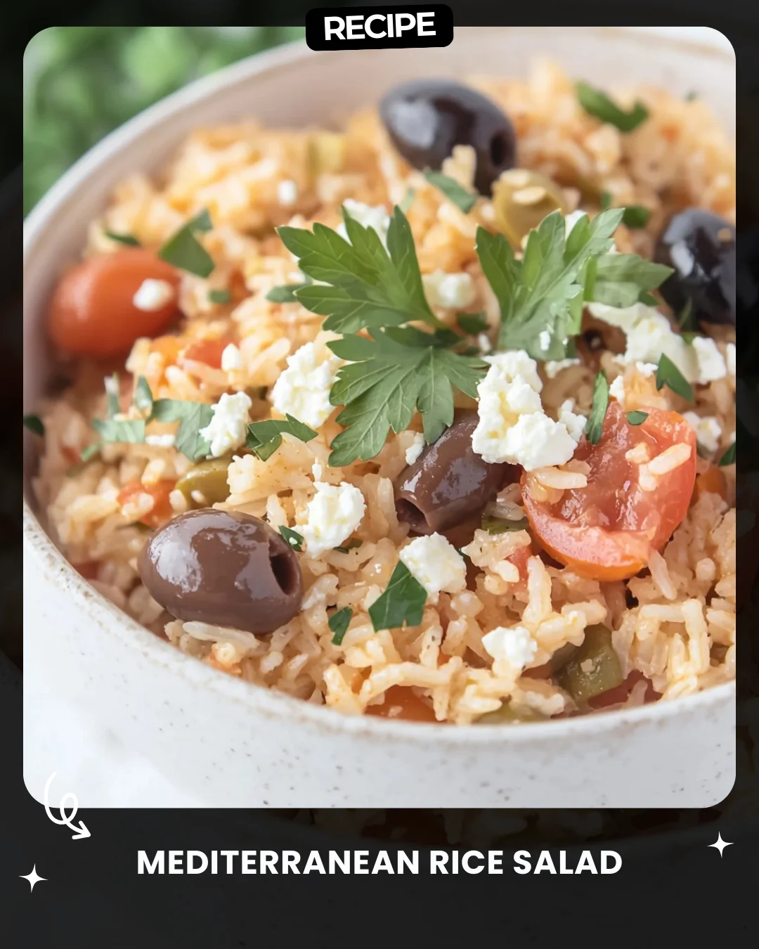 Mediterranean Rice Salad