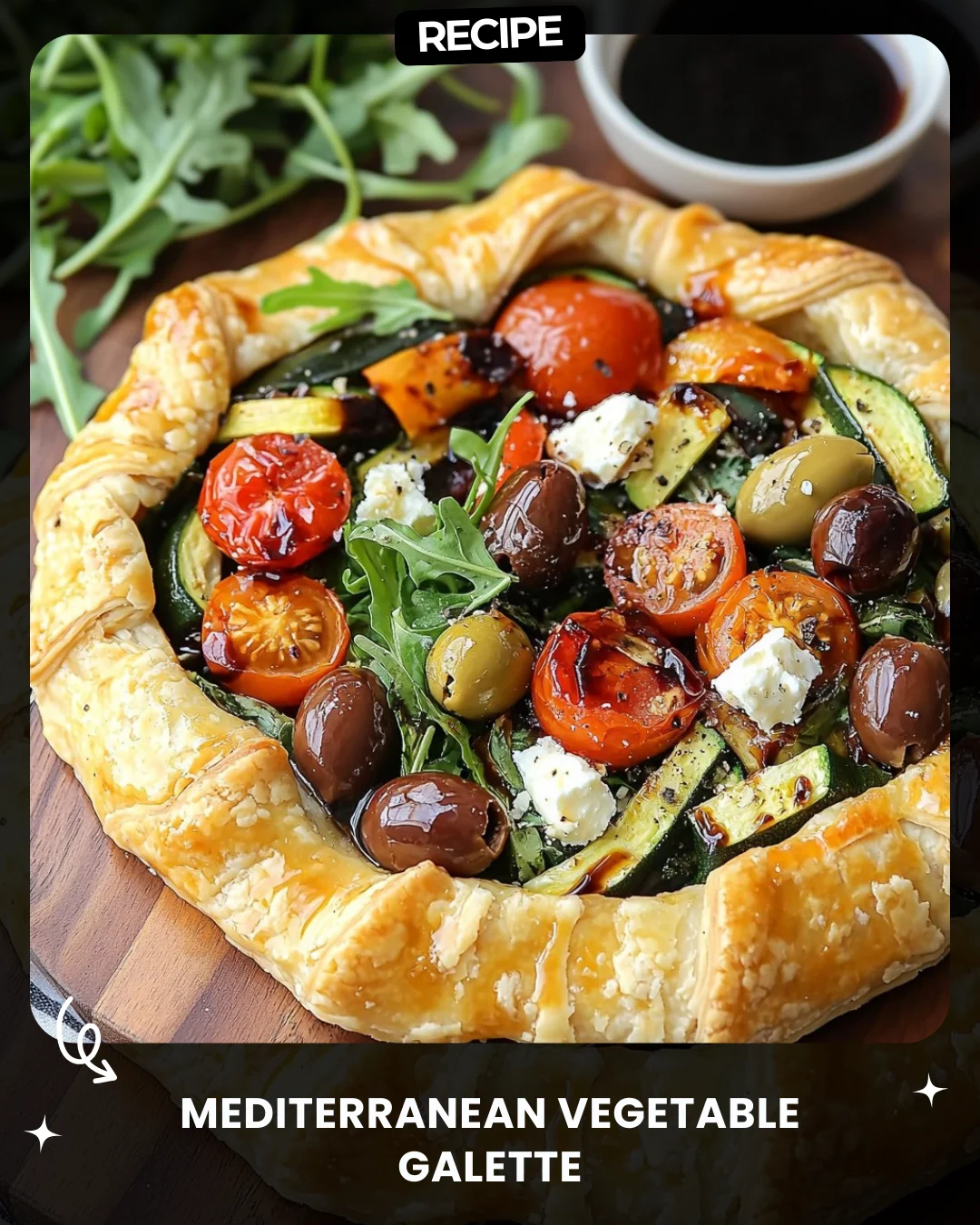 Mediterranean Vegetable Galette