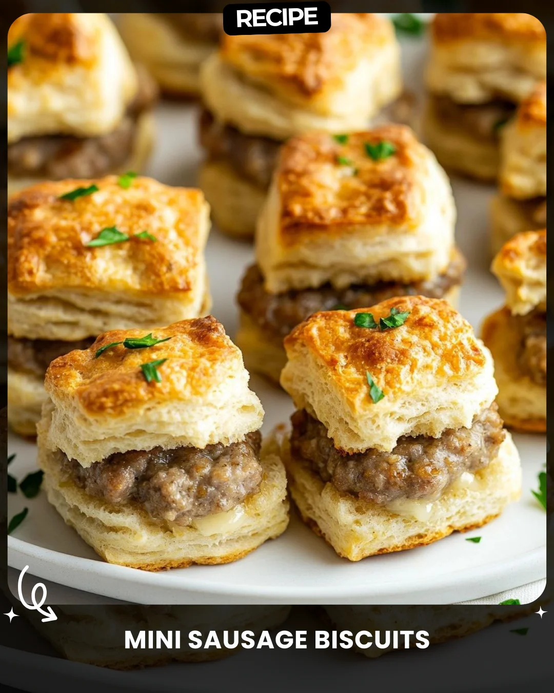Mini Sausage Biscuits