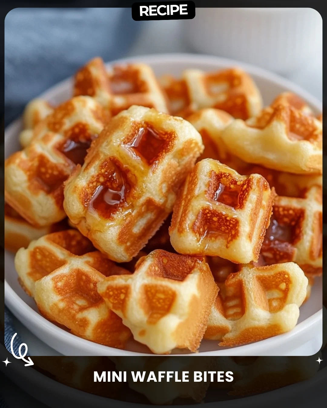 Mini Waffle Bites